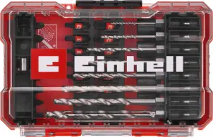 Набор ударных бит и сверл по металлу Einhell 39 шт, M-Case (108773) №8
