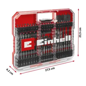 Набір ударних біт і свердл Einhell 95 шт, XL-Box (108798) №4