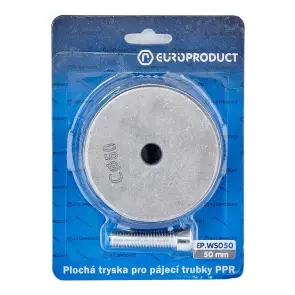 Насадка плоска для паяльника Europroduct EP.WS050 PPR труб 50mm (EP6102) №1