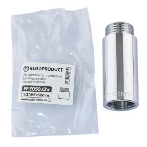 Удлинитель Europroduct EP.E050.Chr - 1/2"MF-50мм хром (EP6127) №4