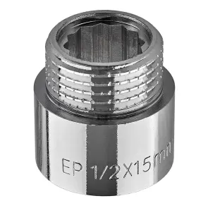 Подовжувач Europroduct EP.E015.Chr - 1/2"MF-15мм хром (EP6122) №3