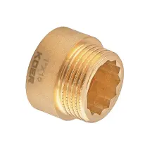 Удлинитель Koer KF.E10-15.WN - 1"-15мм без никеля (KR5669)