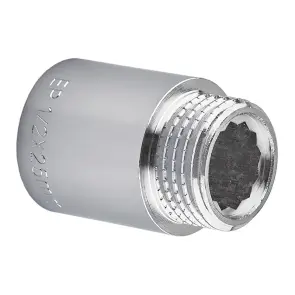Удлинитель Europroduct EP.E025.Chr - 1/2"MF-25мм хром (EP6124) №1