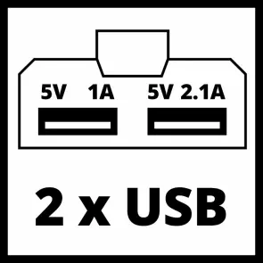 Зарядное устройство USB для аккумуляторов Einhell TE-CP 18 Li USB - Solo (4514120) №8