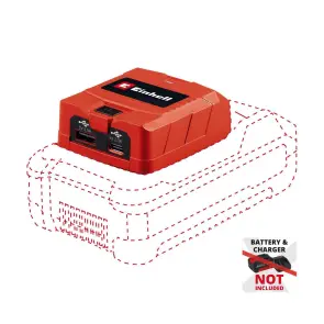 Зарядний пристрій USB акумуляторний Einhell TC-CP 18 Li USB A/C - Solo (4514148) №1