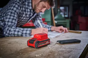 Зарядний пристрій USB акумуляторний Einhell TC-CP 18 Li USB A/C - Solo (4514148) №4