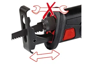 Пила сабельная аккумуляторная Einhell TE-AP 18/22 Li - Solo (4326300) №8
