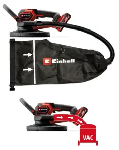Шлифмашина для стен аккумуляторная Einhell TP-DWS 18/225 Li BL - Solo (4259995) №6