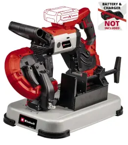 Пила ленточная аккумуляторная Einhell TE-MB 18/127 U Li - Solo (4504215) №1