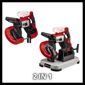 Пила ленточная аккумуляторная Einhell TE-MB 18/127 U Li - Solo (4504215) №4