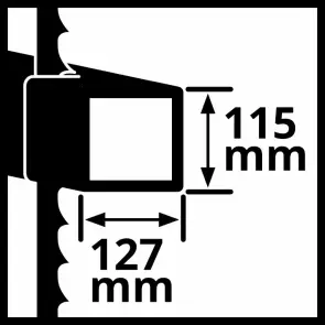Пила стрічкова акумуляторна Einhell TE-MB 18/127 Li - Solo (4504216) №10
