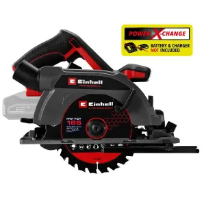 Пила циркулярна акумуляторна Einhell TP-CS 18/165 Li BL - Solo (4331225) №1