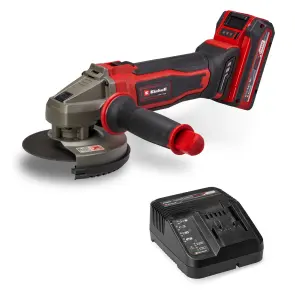 Шліфмашина кутова акумуляторна Einhell TE-AG 18/125-2 Li 1x4.0 Ah (4431190) №1