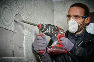 Перфоратор акумуляторний Einhell TP-HD 18/22 D Li BL - Solo (4514277) №9