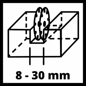 Бороздодел (штроборез) Einhell TE-MA 1500 (4350735) №10