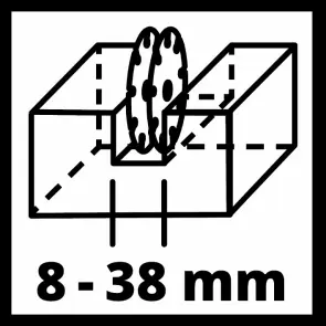 Бороздоділ (штроборіз) Einhell TE-MA 1700 (4350740) №9