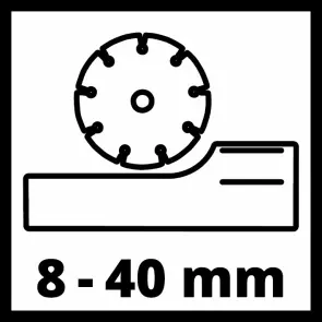 Бороздоділ (штроборіз) Einhell TE-MA 1700 (4350740) №10