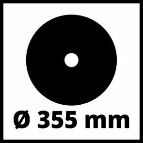 Пила монтажная по металлу Einhell TC-MC 355/1 (4503139) №8