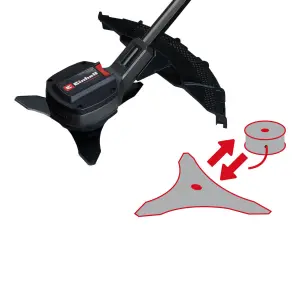 Коса акумуляторна Einhell GP-BC 36/430 Li BL - Solo (3411340) №6