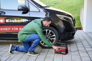 Компресор акумуляторний/гібридний Einhell PRESSITO 18/25 Hybrid (4020430) №4