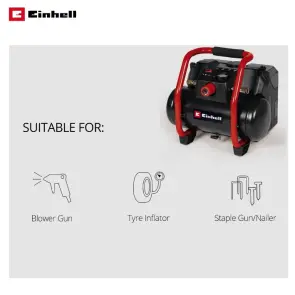 Компрессор аккумуляторный Einhell TE-AC 36/150 Li OF - Solo (4020415) №6