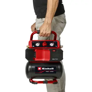 Компрессор аккумуляторный Einhell TE-AC 18/75 Li OF - Solo (4020410) №7