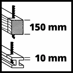 Пила шабельна Einhell TE-AP 750 E (4326170) №9