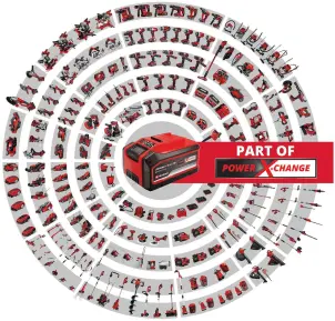 Газонокосилка аккумуляторная Einhell GE-CM 36/36 Li 2x4.0Ah (3413230) №2