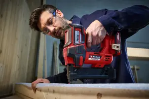 Степлер для скоб акумуляторний Einhell FIXETTO 18/38 S (4257785) №4