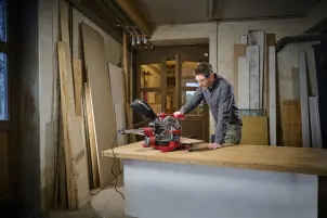Пила торцовочная Einhell TE-SM 8 L Dual (4300866) №2