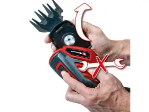 Електроножиці акумуляторні Einhell GC-CG 3,6/70 Li (3410360) №3