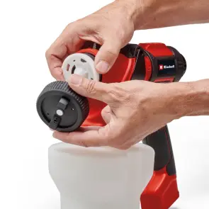 Краскораспылитель аккумуляторный Einhell TE-SY 18/90 Li - Solo (4260040) №7