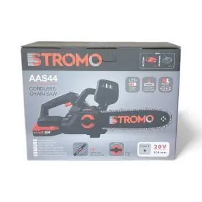 Пила цепная аккумуляторная STROMO AAS-44, 20В, бесщеточная, шина 12", АКБ 4А.ч №5