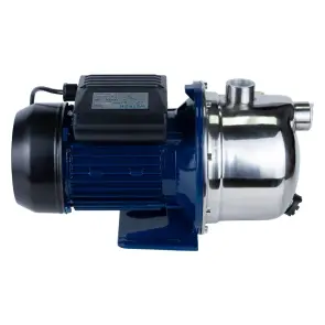 Насос центробежный самовсасывающий 1.1кВт Hmax 50 м Qmax 60л/мин нерж WETRON JETS80 (775054) №5