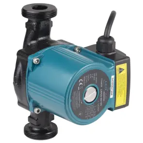 Насос циркуляционный 96Вт Hmax 6м Qmax 66л/мин Ø1 1/2" 180мм+гайки Ø1" LEO 3.0 LRP25-60/180 (774432) №2