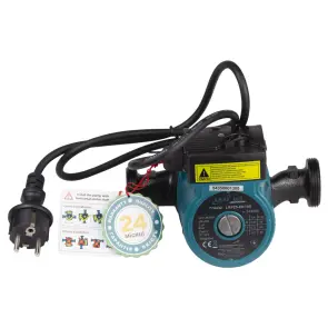Насос циркуляционный 96Вт Hmax 6м Qmax 66л/мин Ø1 1/2" 180мм+гайки Ø1" LEO 3.0 LRP25-60/180 (774432) №9