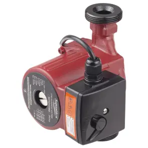 Насос циркуляционный 100Вт Hmax 6м Qmax 75л/мин Ø1 1/2" 180мм+гайки Ø1" AQUATICA (774132) №2