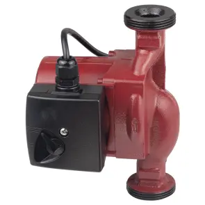 Насос циркуляционный 100Вт Hmax 6м Qmax 75л/мин Ø1 1/2" 180мм+гайки Ø1" AQUATICA (774132) №3