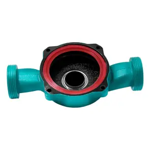 Насос циркуляционный 75Вт Hmax 4м Qmax 40л/мин Ø1 1/2" 180мм зел+гайки Ø1 WETRON LР525-4/180С (774312) №8