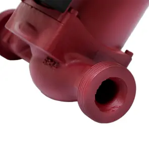 Насос циркуляційний 75Вт Hmax 4м Qmax 40л/хв Ø1 1/2" 180мм бордо+гайки Ø1" WETRON LР525–4/180В (774212) №5