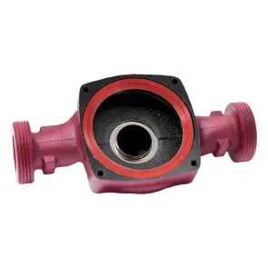 Насос циркуляційний 75Вт Hmax 4м Qmax 40л/хв Ø1 1/2" 180мм бордо+гайки Ø1" WETRON LР525–4/180В (774212) №8
