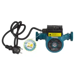 Насос циркуляционный 74Вт Hmax 4м Qmax 55л/мин Ø1 1/2" 180мм+гайки Ø1" LEO 3.0 LRP25-40/180 (774412) №9