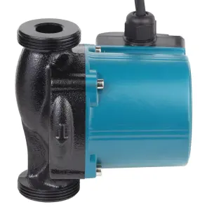 Насос циркуляционный 96Вт Hmax 6м Qmax 58л/мин Ø1 1/2" 130 мм+гайки Ø1" LEO 3.0 LRP25-60/130 (774433) №8