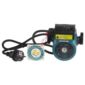 Насос циркуляционный 96Вт Hmax 6м Qmax 58л/мин Ø1 1/2" 130 мм+гайки Ø1" LEO 3.0 LRP25-60/130 (774433) №10