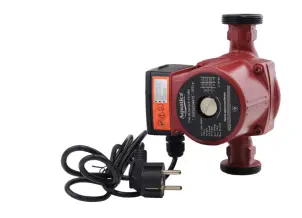 Насос циркуляционный 130Вт Hmax 7м Qmax 87л/мин Ø1 1/2" 180мм+гайки Ø1" AQUATICA (774138) №2