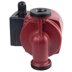 Насос циркуляционный 100Вт Hmax 6м Qmax 75л/мин Ø1 1/2" 130 мм+гайки Ø1" AQUATICA (774133) №4