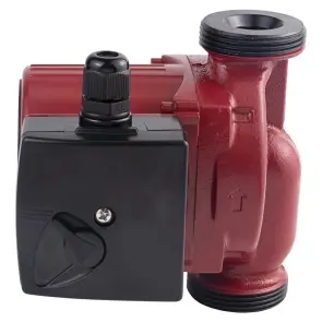 Насос циркуляционный 100Вт Hmax 6м Qmax 75л/мин Ø1 1/2" 130 мм+гайки Ø1" AQUATICA (774133) №6