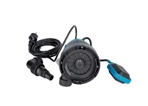 Насос дренажный садовый 0.4кВт Hmax 6м Qmax 150л/мин LEO AKS-401PH №9