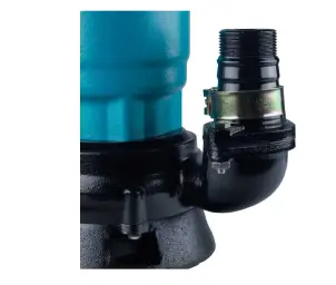 Насос канализационный 0.75кВт Hmax 14м Qmax 275л/мин AQUATICA №5