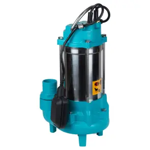 Насос канализационный 0.75кВт Hmax 12м Qmax 225л/мин с ножом (нерж) AQUATICA №3